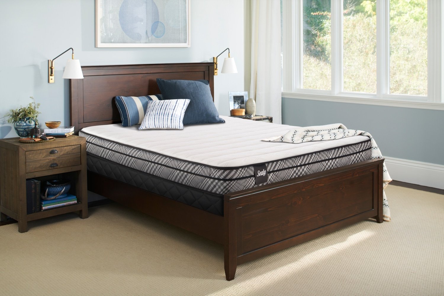 Sealy Imagine II Firm Full Mattress and Boxspring Set