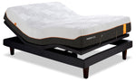 Tempur-Pedic Devote Firm King Mattress and Split Complete Adjustable Base Set