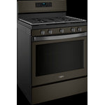 Whirlpool Black Stainless Steel Freestanding Gas Convection Range (5.0 Cu. Ft.) - WFG550S0HV