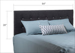 Sunup Queen Headboard - Charcoal