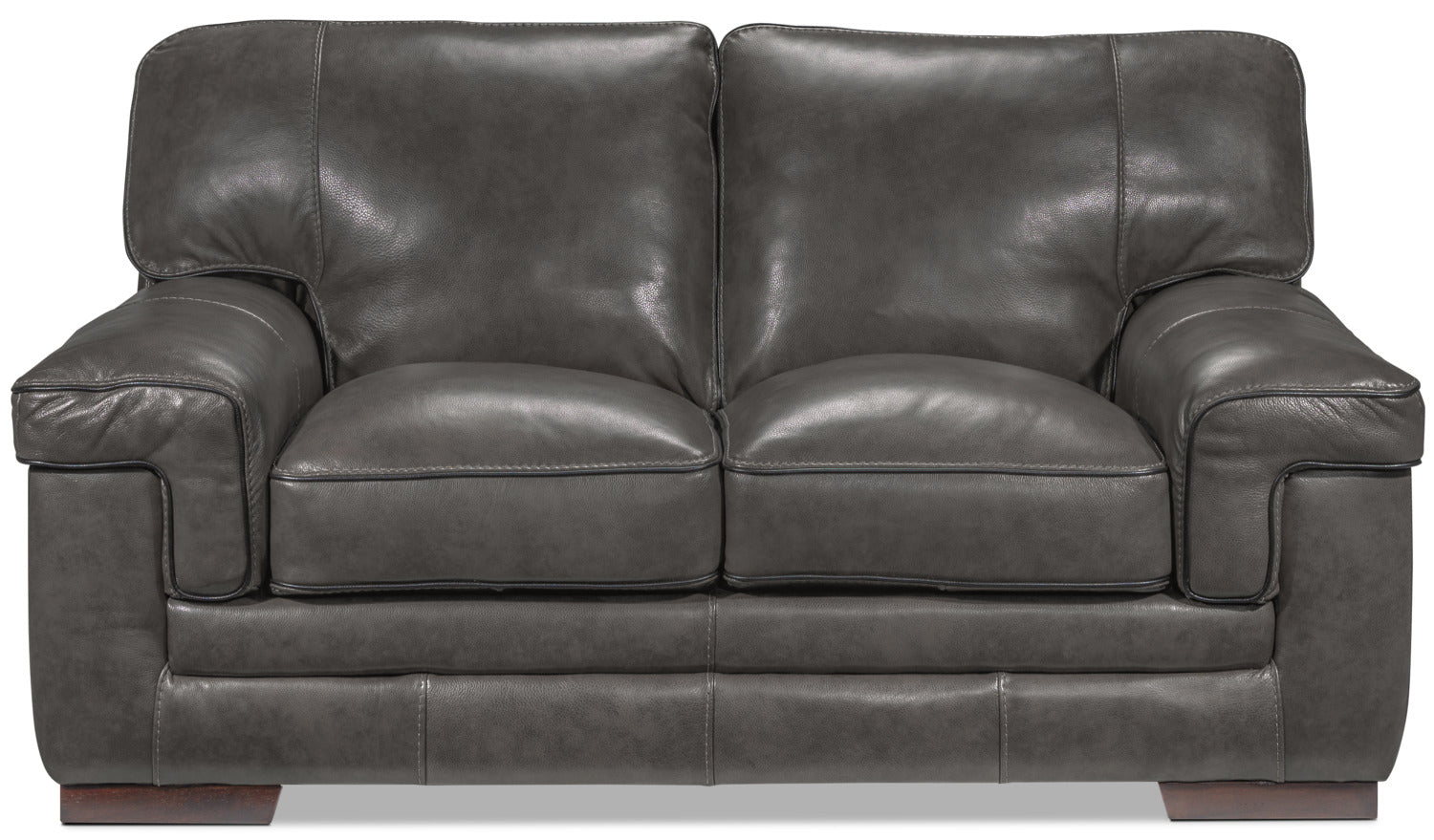 Stampede Loveseat - Charcoal