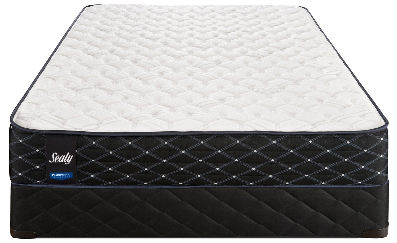 Sealy Innovate Extra Firm Queen Mattress and Low-Profile Boxspring Set