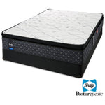 Sealy Pathos Plush Twin Mattress and Boxspring Set