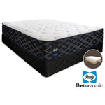 Sealy 5K Firm Queen Mattress and Split Boxspring Set