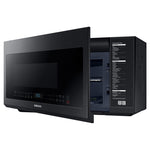 Samsung Black Stainless Steel Over-the-Range Microwave (2.1 Cu. Ft.) - ME21M706BAG/AC