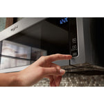 Whirlpool White Over-the-Range Microwave and Hood Combination (1.1 Cu. Ft.) - YWML75011HW