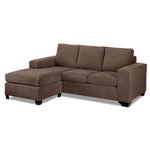 Fava Chaise Sofa - Light Brown