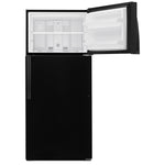 Whirlpool Black Top-Freezer Refrigerator (14.3 Cu. Ft.) - WRT314TFDB