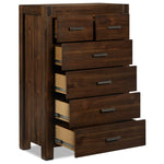 Birmingham 6 Drawer Chest - Dark Oak