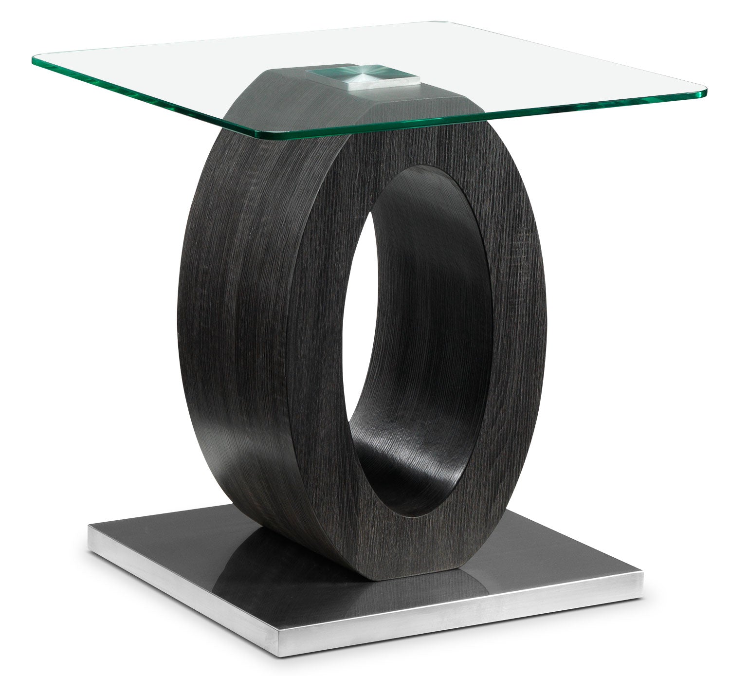 Las Vegas End Table - Dark Grey