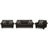Drake Sofa, Loveseat and Chair Set - Pewter