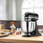 KitchenAid Onyx Black 5-Quart Tilt-Head Stand Mixer - KSM150PSOB