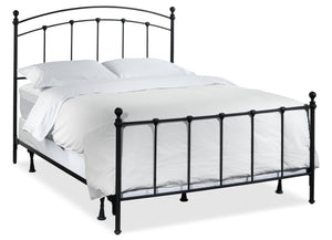Sanford 3-Piece Twin Bed - Matte Black
