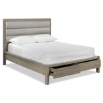 Bay Hill 3-Piece King Storage Bed - Grey