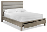 Bay Hill 3-Piece King Storage Bed - Grey