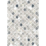 Quatro 5' x 8' Area Rug - Black and Grey