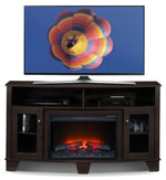 Lasalle Fireplace TV Credenza - Espresso