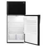 Whirlpool Black Top-Freezer Refrigerator (14.3 Cu. Ft.) - WRT134TFDB