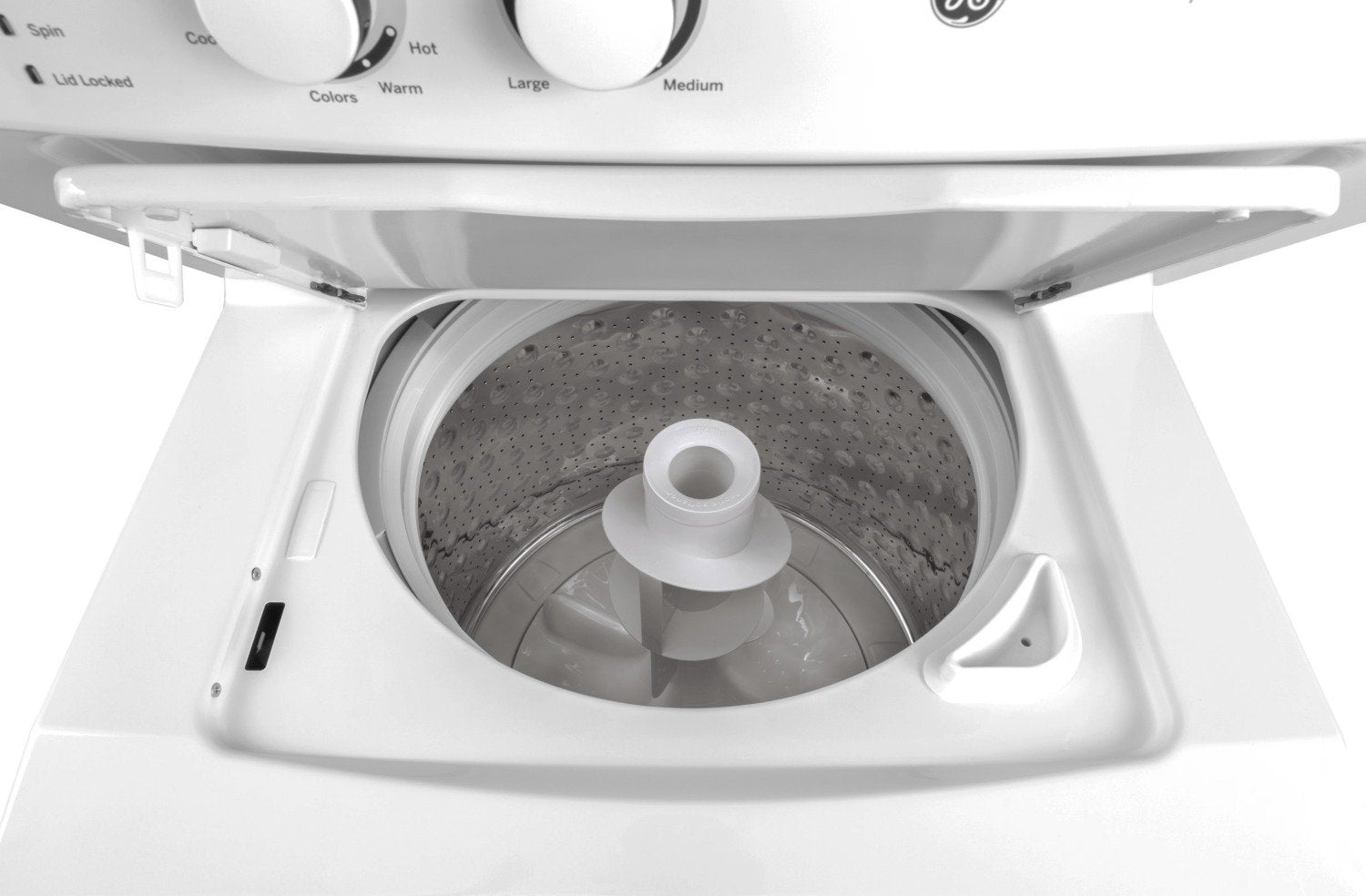 GE White Electric Laundry Centre - GUD24ESMMWW