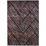 Kiley 5' x 8' Area Rug - Candy Black