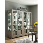Rachael Ray Highline Bunching Display Cabinet - Greige