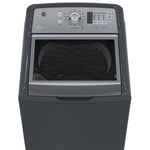 GE Diamond Grey Top-Load Washer (5.3 Cu. Ft.) - GTW680BMMDG - Open-Box