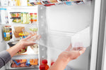 Whirlpool Black Stainless Steel Side-by-Side Refrigerator (25 Cu. Ft.) - WRS555SIHV