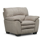 Kelleher Sofa, Loveseat and Chair Set - Silver Grey
