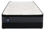 Sealy Ethos Plush King Mattress and Split Boxspring Set