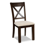 Claira 7-Piece Dining Room Set - Rustic Brown