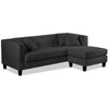 Astin Chaise Sofa - Dark Grey
