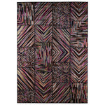 Zane 5' x 8' Area Rug - Candy Black