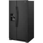 Whirlpool Black Side-by-Side Refrigerator (25 Cu. Ft.) - WRS325SDHB