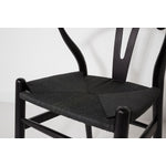 Jessbul Wishbone Dining Chair - Matte Black