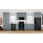 Whirlpool Black Counter-Depth Side-by-Side Refrigerator (21 Cu. Ft.) - WRS571CIHB