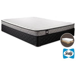 Sealy Notion Firm Queen Mattress and Split Boxspring Set