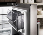 KitchenAid Stainless Steel Counter-Depth French Door Refrigerator (23.8 Cu. Ft.) - KRFC704FPS