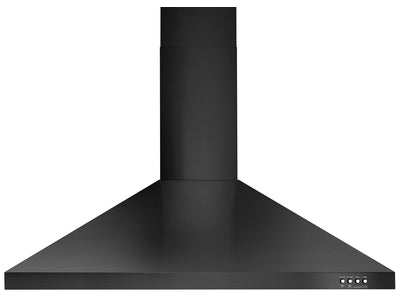 Whirlpool Black Stainless Steel 30" 400 CFM Canopy Wall-Mount Range Hood - WVW53UC0HV