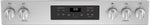 GE Premium Stainless Steel Appearance Slide-In Gas Range (5.4 Cu. Ft.) - JCGSS66SELSS