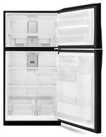 Whirlpool Black Top-Freezer Refrigerator (21.3 Cu. Ft.) - WRT541SZDB