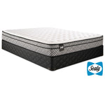 Sealy Visual Cushion Firm Twin Mattress and Boxspring Set