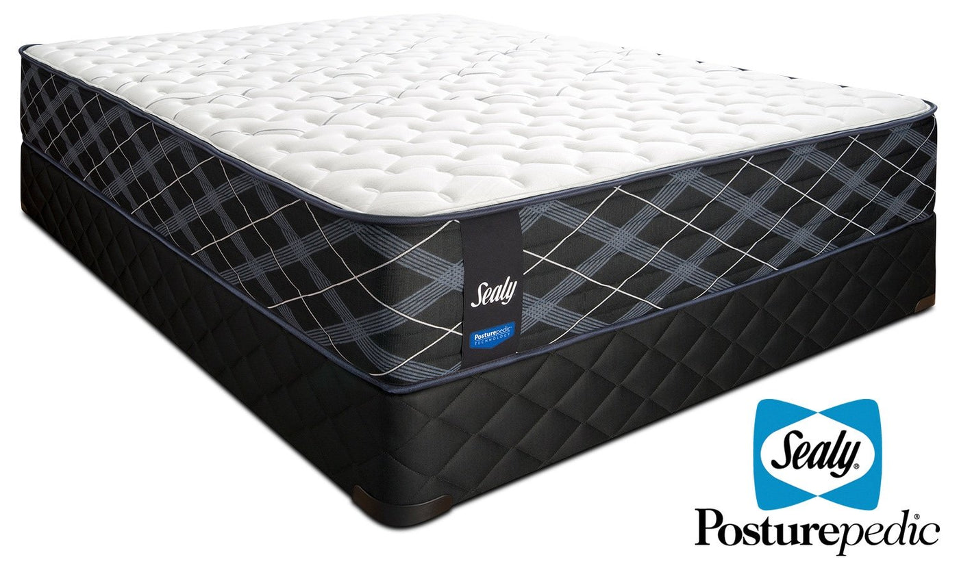 Sealy 4K Extra Firm Queen Mattress and Boxspring Set