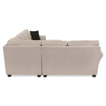 Althea 4-Piece Sectional with Right-Facing Chaise - Mocha