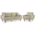 Julian Sofa and Chair Set - Beige