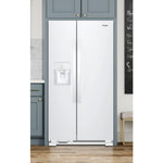 Whirlpool White Side-by-Side Refrigerator (21 Cu. Ft.) - WRS321SDHW