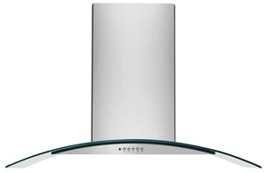 Frigidaire Stainless Steel and Glass 30" 400 CFM Canopy Wall-Mount Range Hood - FHWC3060LS