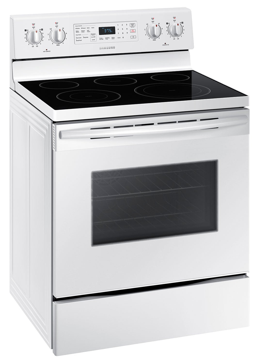 Samsung White Freestanding Electric Convection Range (5.9 Cu. Ft.) - NE59M4320SW/AC