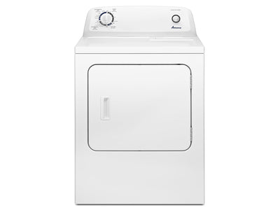 Amana White Gas Dryer (6.5 Cu. Ft.) - NGD4655EW