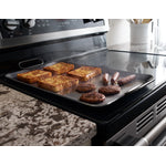 Maytag Stainless Steel Freestanding Electric Double Oven Range (6.7 Cu. Ft.) - YMET8800FZ