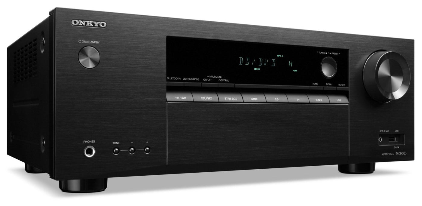 Onkyo 7.2-Ch. 4K HDR A/V Receiver - TX-SR383